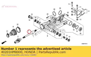 Honda 40201HM8000 wa?, ?mig?o - Dół