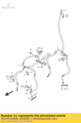 Tutaj możesz zamówić zacisk, hamulec fr od Suzuki , z numerem części 5926422H00: