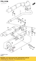 1485038F30, Suzuki, Pára-raios suzuki  lt a lt f 400 2010 2011 2012 2014 2015 2016 2017 2018 2019, Novo