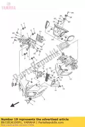 Aquí puede pedir placa delantera de Yamaha , con el número de pieza B672836100P1: