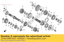 Aqui você pode pedir o nenhuma descrição disponível no momento em Honda , com o número da peça 23461MBT000: