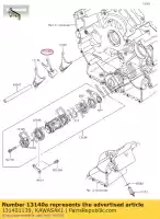 131401138, Kawasaki, forcella-shift kawasaki vn classic b  a drifter c custom e special edition tourer vulcan lt d vn750 twin vn800 vn900 900 800 750 , Nuovo