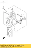 5910003890, Suzuki, set pistone suzuki c uh ux vlr 125 150 200 1800 2007 2008 2009 2010 2011, Nuovo