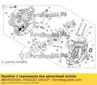 8809935004, Piaggio Group, crankcase assembly 2b aprilia  dorsoduro zd4tv000, zd4tv001, zd4tva00, zd4tva01, zd4tvc00,  1200 2010 2011 2012 2013 2016, New