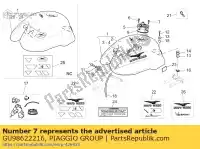 GU98622216, Piaggio Group, screw moto-guzzi nevada quota es sport corsa strada t targa v 350 650 750 1000 1100 1986 1987 1988 1990 1991 1992 1993 1996 1998 1999 2002 2003, New