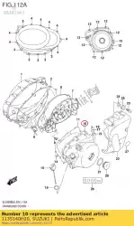 Here you can order the cover,magneto from Suzuki, with part number 1135140H20: