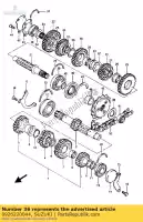 0926220044, Suzuki, Ball bearing 20 suzuki gsx  es ef e gsxr gsx1100 1150eesef gsx1100esef gsx1150ef 1100 , New