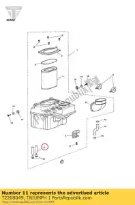 triumph T2208049 rura spustowa - Dół