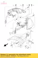 5B2H47350000, Yamaha, cord assy yamaha vp 125 250 2007 2008 2009 2010 2011 2012 2013 2015, New