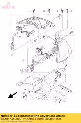 Aqui você pode pedir o conjunto de cabo em Yamaha , com o número da peça 5B2H47350000: