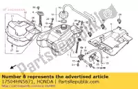 17504HN5671, Honda, meter, brandstof honda trx350fe fourtrax rancher 4x4 es trx500fa foreman trx400fa at 350 500 400 , Nieuw