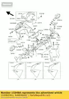 110481961, Kawasaki, soporte, espejo kawasaki zx ninja zxr r 900 9, Nuevo