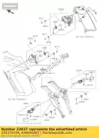 230370184, Kawasaki, lamp-assy-signal,rr,lh kawasaki zx10r ninja j k z sugomi edition  g anniversary f sx klz versys b winter test krt replica abs zx1000 s m r zx1000sx z1000sx 1000 , New