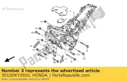 frame opbouw comp van Honda, met onderdeel nummer 50100KYJ900, bestel je hier online: