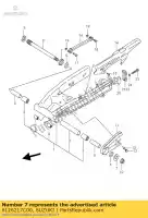 6126217C00, Suzuki, uszczelnienie przeciwpy?owe suzuki gsx r rgv sv rr rw inazuma svns 750 1100 250 1200 650, Nowy