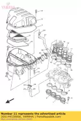 Aquí puede pedir junta, filtro de aire 1 de Yamaha , con el número de pieza 20S144530000: