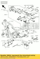 260311303, Kawasaki, harness,main kawasaki klx  s t sf w klx250 250 , New