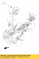 2D18592A0000, Yamaha, sensor yamaha fz 600 1000 2006 2007 2008 2009 2010 2011 2012, Nuevo