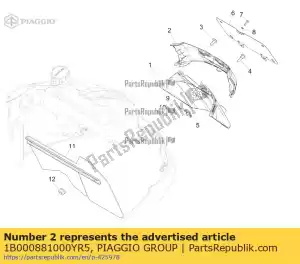 Piaggio Group 1B000881000YR5 schutz - Il fondo