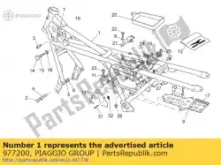 Qui puoi ordinare telaio da Piaggio Group , con numero parte 977200: