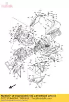 2C02174X0000, Yamaha, amortyzator yamaha  mt yzf r 600 850 900 2006 2007 2015 2016 2017 2018 2019 2020 2021, Nowy