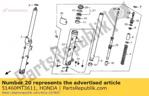 honda 51460MT3611 protezione, tubo forcella - Il fondo