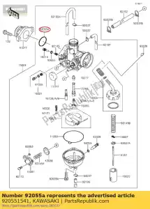 Kawasaki 920551541 ring-o - Dół