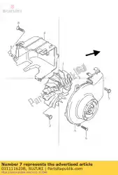 Qui puoi ordinare vite da Suzuki , con numero parte 031111620B: