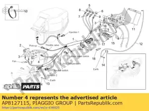 Piaggio Group AP8127115 fil ht - La partie au fond