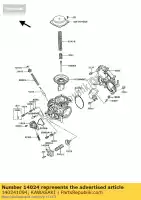 140241094, Kawasaki, cubrir, drenar kawasaki vn  a vn750 twin 750 , Nuevo