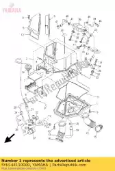 Here you can order the case, air cleaner 1 from Yamaha, with part number 5YU144110000: