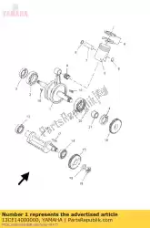 Aqui você pode pedir o conjunto virabrequim em Yamaha , com o número da peça 13CE14000000:
