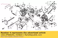 16013MBB640, Honda, set galleggiante honda vtr  sp2 fire storm f sp1 vtr1000f 1000 , Nuovo