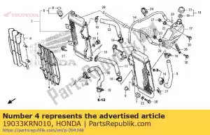 honda 19033KRN010 grille, radiator - Bottom side