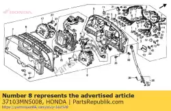 Ici, vous pouvez commander le plaque comp., réfléchissant auprès de Honda , avec le numéro de pièce 37103MN5008: