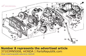 Honda 37103MN5008 plaque comp., réfléchissant - La partie au fond