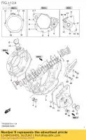 1148410H00, Suzuki, junta, embreagem c suzuki rm z250 rmz250 250 , Novo