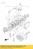 1374014D00, Suzuki, capuchon, filtre à air suzuki dr 350 1998 1999, Nouveau