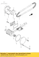 1640014F00, Suzuki, bomba assy, ??eng o suzuki an 250 400 2005 2006, Novo