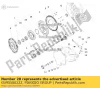 GU95500222, Piaggio Group, Zawleczka moto-guzzi arabinieri breva ie california california alum tit pi cat california black eagle california classic touring california ev ev touring pi california ev pi cat california ev v california ii california iii carburatori california iii carburatori car, Nowy