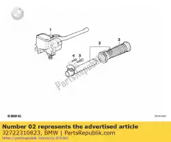 Qui puoi ordinare gestire a destra da BMW , con numero parte 32722310823: