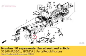 honda 35160HR6B01 k?t nachylenia zespo?u czujnika - Dół