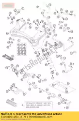 Here you can order the oil tank kpl. 05 from KTM, with part number 61038081000: