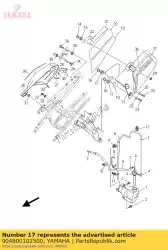 Qui puoi ordinare gommino da Yamaha , con numero parte 904800102500: