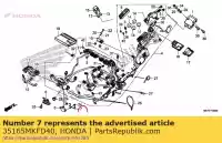 35165MKFD40, Honda, guide, bank angle sensor honda  1000 2017 2018 2019, New