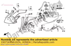 Aquí puede pedir conjunto de cubierta, r. Radiador (wl) * tipo1 * (tipo1) de Honda , con el número de pieza 19071KRNA10ZA: