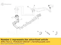 AP8176212, Piaggio Group, bomba de combustible aprilia atlantic 125 2006, Nuevo