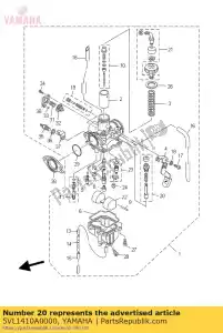 yamaha 5VL1410A0000 starter set - Bottom side