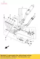 4SV146380000, Yamaha, collare yamaha fzs yzf yzf r 1000 1996 1997 1998 1999 2000 2001 2002 2003 2004 2005, Nuovo