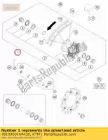 7810900164430, KTM, roue avant cpl.1,6x21 géant 6d ktm  exc xc xcf 125 250 300 350 450 500 2016 2017 2018, Nouveau